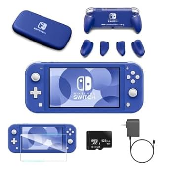 Nintendo Switch Lite Premium Bundle Blue Renewed With Warranty Nintendo Switch Lite Premium Bundle Blue Renewed With Warranty