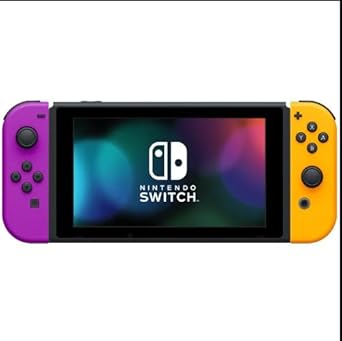 Nintendo Switch 32GB Console with Neon Purple and Orange Joy-Con Nintendo Switch 32GB Console with Neon Purple and Orange Joy-Con