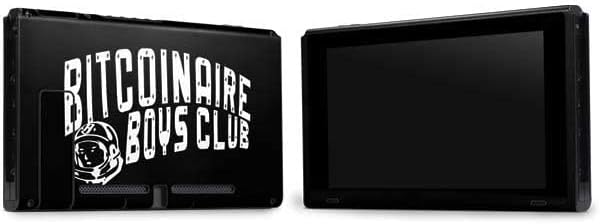 Skinit Gaming Skin for Nintendo Switch Bundle Bitcoinaire Boys Club 2 Skinit Gaming Skin for Nintendo Switch Bundle Bitcoinaire Boys Club - Image 2