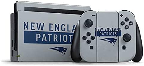 NFL New England Patriots Gaming Skin for Nintendo Switch Bundle NFL New England Patriots Gaming Skin for Nintendo Switch Bundle