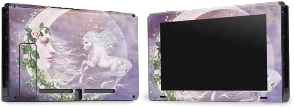 Skinit Gaming Skin for Nintendo Switch Bundle Official Tate and Co Moon Unicorn 2 Skinit Gaming Skin for Nintendo Switch Bundle Official Tate and Co Moon Unicorn - Image 2