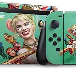 Harley Quinn Birds of Prey Skin for Nintendo Switch Bundle Harley Quinn Birds of Prey Skin for Nintendo Switch Bundle