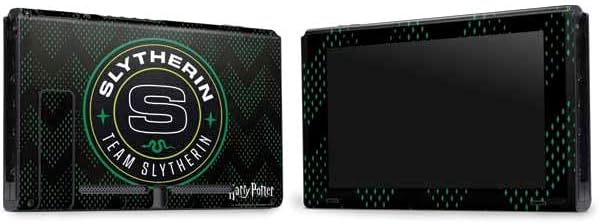 Skinit Gaming Skin for Nintendo Switch Bundle Officially Licensed Slytherin 2 Skinit Gaming Skin for Nintendo Switch Bundle Officially Licensed Slytherin - Image 2