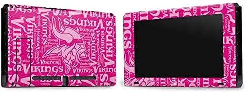 NFL Minnesota Vikings Skin for Nintendo Switch Bundle – Blast Pink Design 2 NFL Minnesota Vikings Skin for Nintendo Switch Bundle - Blast Pink Design - Image 2