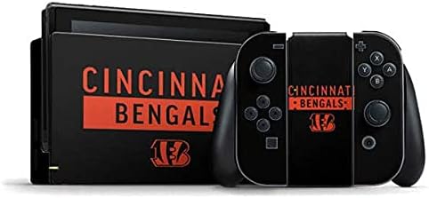 NFL Cincinnati Bengals Gaming Skin for Nintendo Switch Bundle NFL Cincinnati Bengals Gaming Skin for Nintendo Switch Bundle