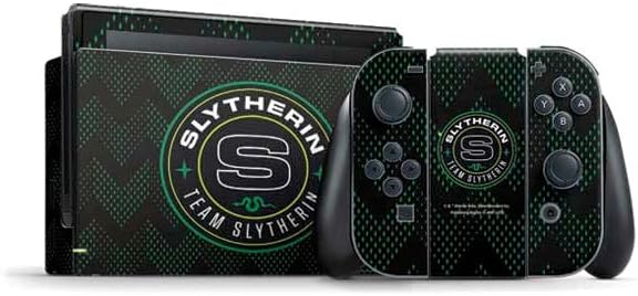 Skinit Gaming Skin for Nintendo Switch Bundle Officially Licensed Slytherin Skinit Gaming Skin for Nintendo Switch Bundle Officially Licensed Slytherin