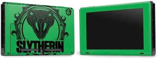 Skinit Gaming Skin for Nintendo Switch Bundle with Slytherin Design - Image 2