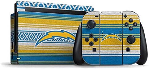 NFL Los Angeles Chargers Gaming Skin for Nintendo Switch Bundle NFL Los Angeles Chargers Gaming Skin for Nintendo Switch Bundle