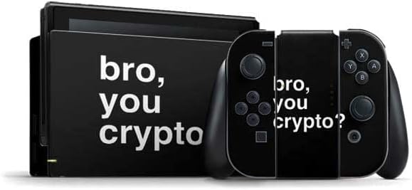 Skinit Gaming Skin for Nintendo Switch Bundle Bro You Crypto Design Skinit Gaming Skin for Nintendo Switch Bundle Bro You Crypto Design