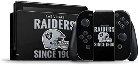 NFL Las Vegas Raiders Gaming Skin for Nintendo Switch Bundle NFL Las Vegas Raiders Gaming Skin for Nintendo Switch Bundle