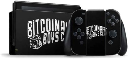 Skinit Gaming Skin for Nintendo Switch Bundle Bitcoinaire Boys Club