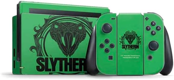 Skinit Gaming Skin for Nintendo Switch Bundle with Slytherin Design Skinit Gaming Skin for Nintendo Switch Bundle with Slytherin Design