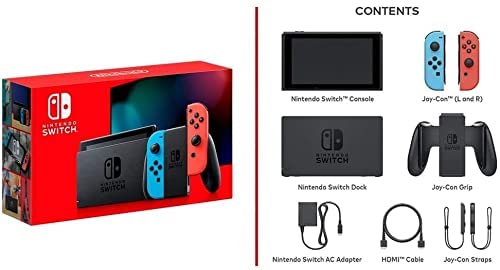 NEW Switch Deluxe Holiday Game Bundle: Nintendo Switch with Neon Blue and Neon Red – 6.2″ Touchscreen LCD Display + Super Mario 3D World + Bowser’s Fury and T.F. Card 2 NEW Switch Deluxe Holiday Game Bundle: Nintendo Switch with Neon Blue and Neon Red - 6.2" Touchscreen LCD Display + Super Mario 3D World + Bowser's Fury and T.F. Card - Image 2