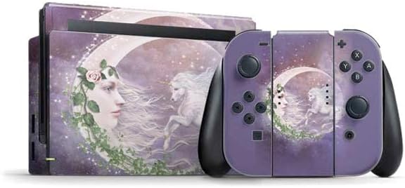 Skinit Gaming Skin for Nintendo Switch Bundle Official Tate and Co Moon Unicorn Skinit Gaming Skin for Nintendo Switch Bundle Official Tate and Co Moon Unicorn