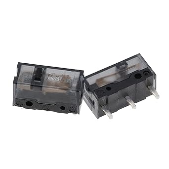 100PCS 3 Pin Micro Switch for Gaming Mouse 80M Life Black Dot 2 100PCS 3 Pin Micro Switch for Gaming Mouse 80M Life Black Dot - Image 2