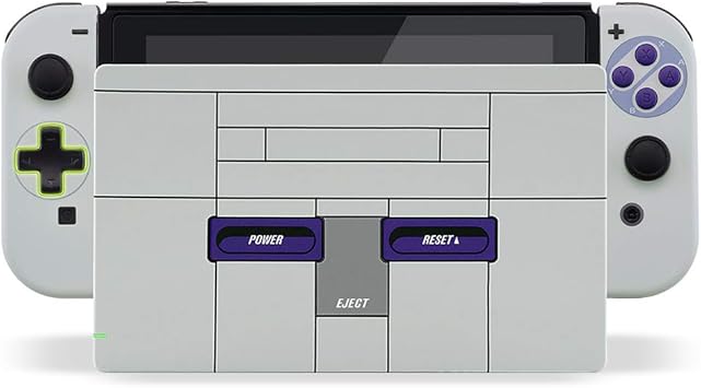 SNES Style Soft Touch Joycon Housing Shell for Nintendo Switch SNES Style Soft Touch Joycon Housing Shell for Nintendo Switch