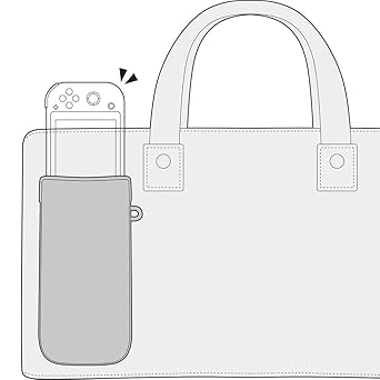 Cyber Case for Switch Lite Bag in Black Color 2 Cyber Case for Switch Lite Bag in Black Color - Image 2