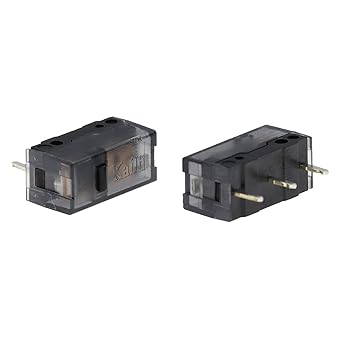 100PCS 3 Pin Micro Switch for Gaming Mouse 80M Life Black Dot 100PCS 3 Pin Micro Switch for Gaming Mouse 80M Life Black Dot
