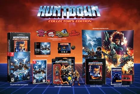 Huntdown (Collector’s Edition) – Nintendo Switch 2 Huntdown (Collector's Edition) - Nintendo Switch - Image 2
