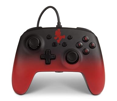 PowerA Wired Controller for Nintendo Switch Mario Fade Design PowerA Wired Controller for Nintendo Switch Mario Fade Design