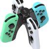 4 in 1 Charging Dock for Switch NS OLED Joycon with LED Charger