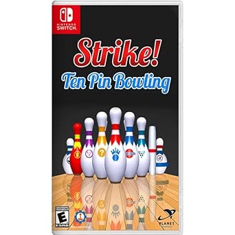 Strike Ten Pin Bowling Game for Nintendo Switch Console Strike Ten Pin Bowling Game for Nintendo Switch Console
