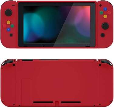 Passion Red Front Back Plate for Nintendo Switch Joycon Controller Passion Red Front Back Plate for Nintendo Switch Joycon Controller
