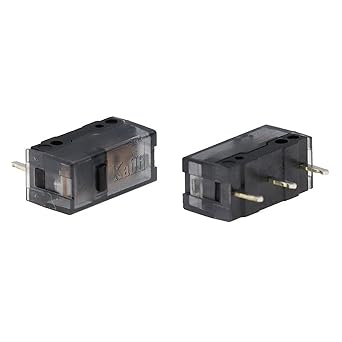 100PCS 3 Pin Micro Switch for Gaming Mouse with 80M Life Black Dot 100PCS 3 Pin Micro Switch for Gaming Mouse with 80M Life Black Dot