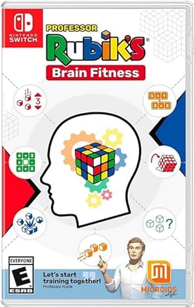 Professor Rubik’s Brain Fitness – For Nintendo Switch Professor Rubik's Brain Fitness - For Nintendo Switch
