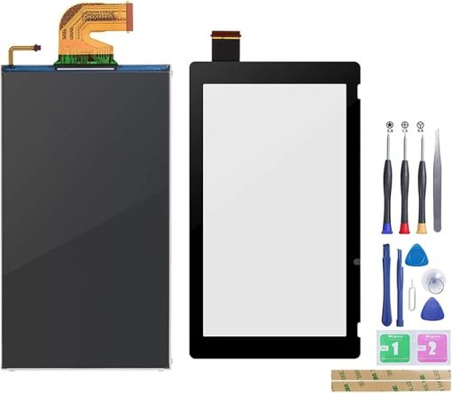 Jinyan LCD Screen for Nintendo Switch 2017 Full Assembly Replacement