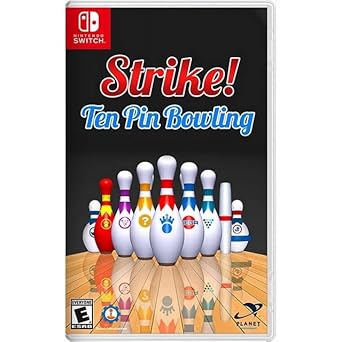 Strike Ten Pin Bowling for Nintendo Switch Best Bowling Game Strike Ten Pin Bowling for Nintendo Switch Best Bowling Game