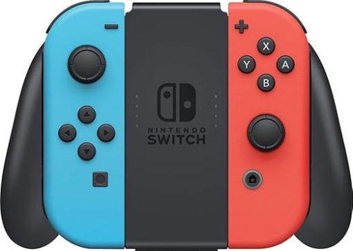 Nintendo Switch 32GB Console Neon Red Neon Blue Joy-Con Renewed - Image 2