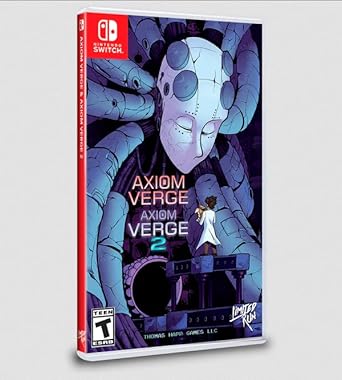 Axiom Verge 1 and 2 Double Pack for Nintendo Switch Limited Edition Axiom Verge 1 and 2 Double Pack for Nintendo Switch Limited Edition