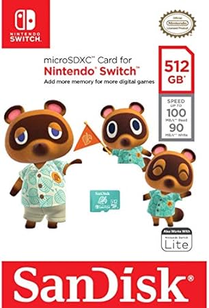 SanDisk 512GB MicroSDXC Card for Nintendo Switch OLED Model 2 SanDisk 512GB MicroSDXC Card for Nintendo Switch OLED Model - Image 2