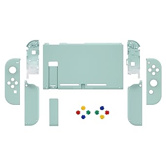 Light Cyan Shell Set for Nintendo Switch and Switch Pro Controller 2 Light Cyan Shell Set for Nintendo Switch and Switch Pro Controller - Image 2