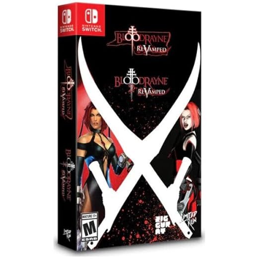 Bloodrayne 1 and 2 Revamped Limited Run 126 and 127 for Switch Bloodrayne 1 and 2 Revamped Limited Run 126 and 127 for Switch