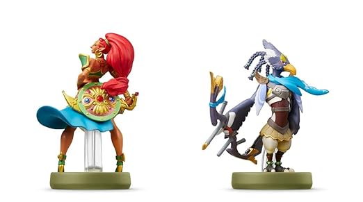 Amiibo 4-Pack Urbosa Revali Mipha Daruk The Legend of Zelda Breath Wild 2 Amiibo 4-Pack Urbosa Revali Mipha Daruk The Legend of Zelda Breath Wild - Image 2