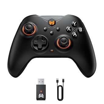 Wireless Gaming Controller with Motion Aiming and Custom Buttons Wireless Gaming Controller with Motion Aiming and Custom Buttons