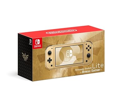 Nintendo Switch Lite Hyrule Edition International Version Console Nintendo Switch Lite Hyrule Edition International Version Console