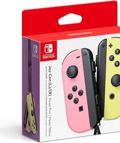 Joy-Con Controllers Pastel Pink and Yellow Renewed Set Joy-Con Controllers Pastel Pink and Yellow Renewed Set