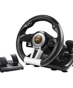 PXN V3II Racing Wheel with Pedals for PS3 PS4 Xbox Switch Black PXN V3II Racing Wheel with Pedals for PS3 PS4 Xbox Switch Black