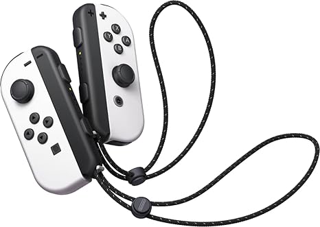 Nintendo Switch OLED Joy-Cons Pair in White Color L and R Nintendo Switch OLED Joy-Cons Pair in White Color L and R