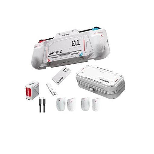 Plenbo G-case Family Kit for Nintendo Switch OLED Accessories Bundle