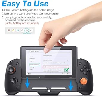 Dobe Fomis TNS-19252 Switch Controller with Dual-Motor Vibration 2 Dobe Fomis TNS-19252 Switch Controller with Dual-Motor Vibration - Image 2