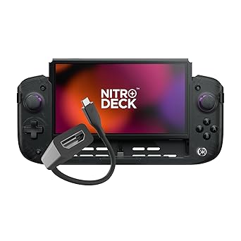 Nitro Deck Plus HDMI Adapter Handheld Controller for Nintendo Switch Nitro Deck Plus HDMI Adapter Handheld Controller for Nintendo Switch