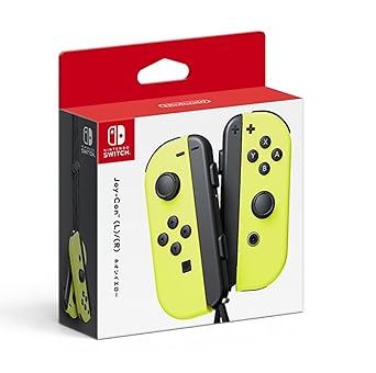 Neon Yellow Joy-Con Left and Right Controllers for Nintendo Switch 2 Neon Yellow Joy-Con Left and Right Controllers for Nintendo Switch - Image 2