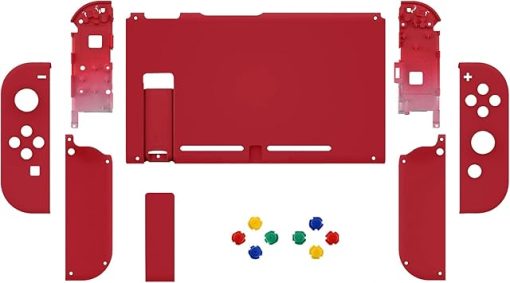 Passion Red Front Back Plate for Nintendo Switch Joycon Controller - Image 2