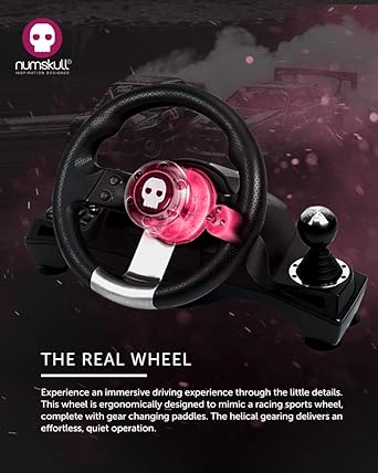 Numskull Racing Wheel with Pedals for PS4 Xbox One PC PS3 Series X S 2 Numskull Racing Wheel with Pedals for PS4 Xbox One PC PS3 Series X S - Image 2