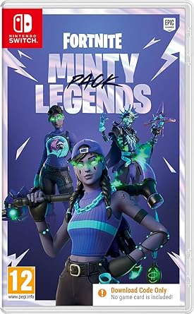Fortnite Minty Legends Pack for Nintendo Switch Download Code Only Fortnite Minty Legends Pack for Nintendo Switch Download Code Only