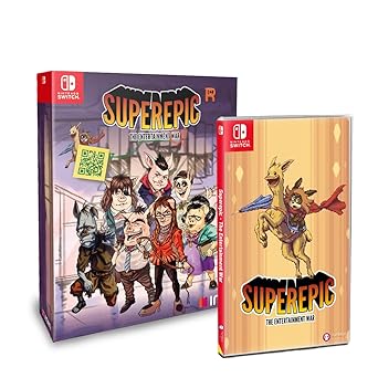 SuperEpic The Entertainment War Special Edition Nintendo Switch SuperEpic The Entertainment War Special Edition Nintendo Switch